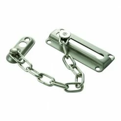 First Watch Security Satin Nickel Chain Door Guard