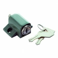 First Watch Security Grey Keyed Alike Keyed Patio Lock