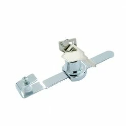First Watch Security Chrome Keyed Alike Showcase Door Lock