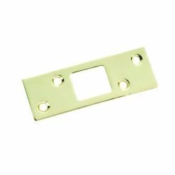 First Watch Security Polished Brass Security Door Strike