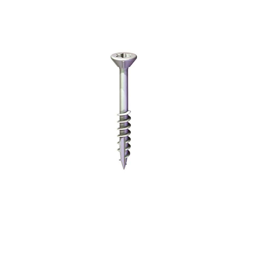 Grabber #8 x 1-1/2 in. Stainless Steel Star Drive Flat-Head Wood Deck Screw
