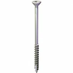 Grabber #10 x 3-1/2 in. Stainless Steel Star Drive Flat-Head Wood Deck Screw (5 lbs. Box)