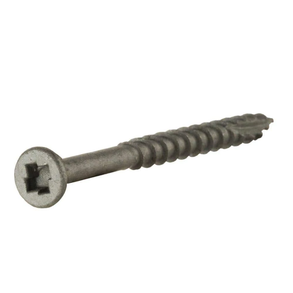 Grabber #9 2-1/2 in. Lox Flat-Head Wood Deck Screw