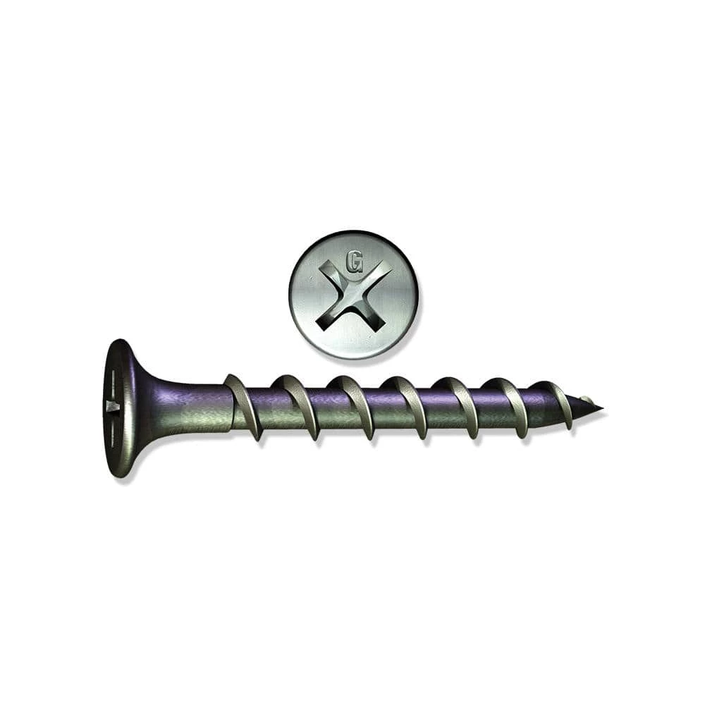 Grabber #8 x 2-1/2 in. Phillips Bugle Head Drywall Screw (25-Pack)