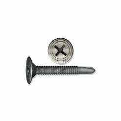 Grabber #8 x 1-5/8 in. Flat Washer Head Phillip Cement Board Screw (50-Pack)