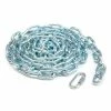 KingChain 1/4 in. x 10 ft. Zinc Plated Grade 30 Proof Coil Chain with 1/4 in. Quick Link Grab N Go Plastic Tub
