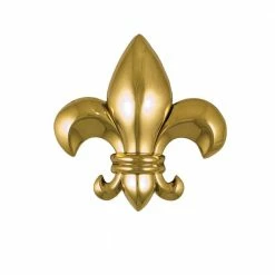 Michael Healy Brass Fleur De Lys Door Knocker