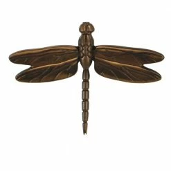 Michael Healy Oiled Bronze Dragonfly Door Knocker