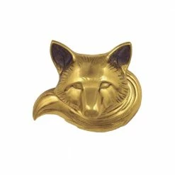Michael Healy Brass Fox Door Knocker