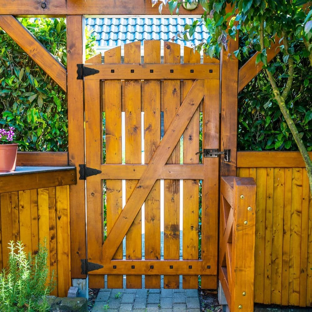 NUVO IRON 8.5 in. Black Antique Colonial Door Studs (10-Pack) - Image 3