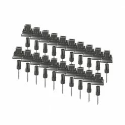 NUVO IRON Square Surface Mount Deck Railing Adapters for 3/4 in. Square balusters (20-Piece)