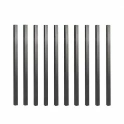 NUVO IRON 26 in. x 3/4 in. Galvanized Square Balusters (10-Pack)