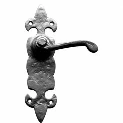 NUVO IRON 7 in. Black Antique Colonial Heavy-Duty Spring Loaded Handle