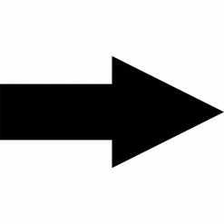 Stencil Ease 12 in. Arrow Sign Stencil