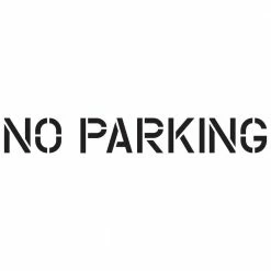 Stencil Ease 8 in. No Parking Stencil