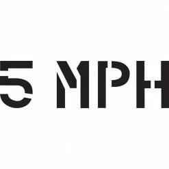 Stencil Ease 24 in. 5 MPH Stencil