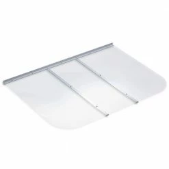 Ultra Protect 53 in. x 37 in. Rectangular Clear Polycarbonate Window Well Cover