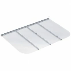 Ultra Protect 61 in. x 38 in. Rectangular Clear Polycarbonate Window Well Cover