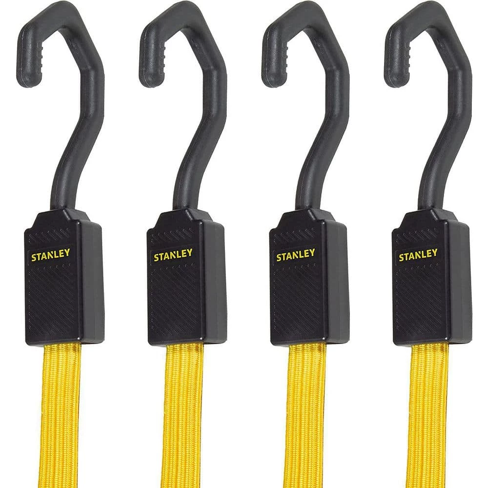Stanley Flat Bungee Strap 24 in. Each (4-Pack)