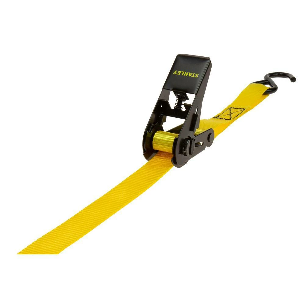 Stanley 1 in. x 10 ft./ 900 lbs. Break Strength Ratchet Straps (4-Pack) - Image 3